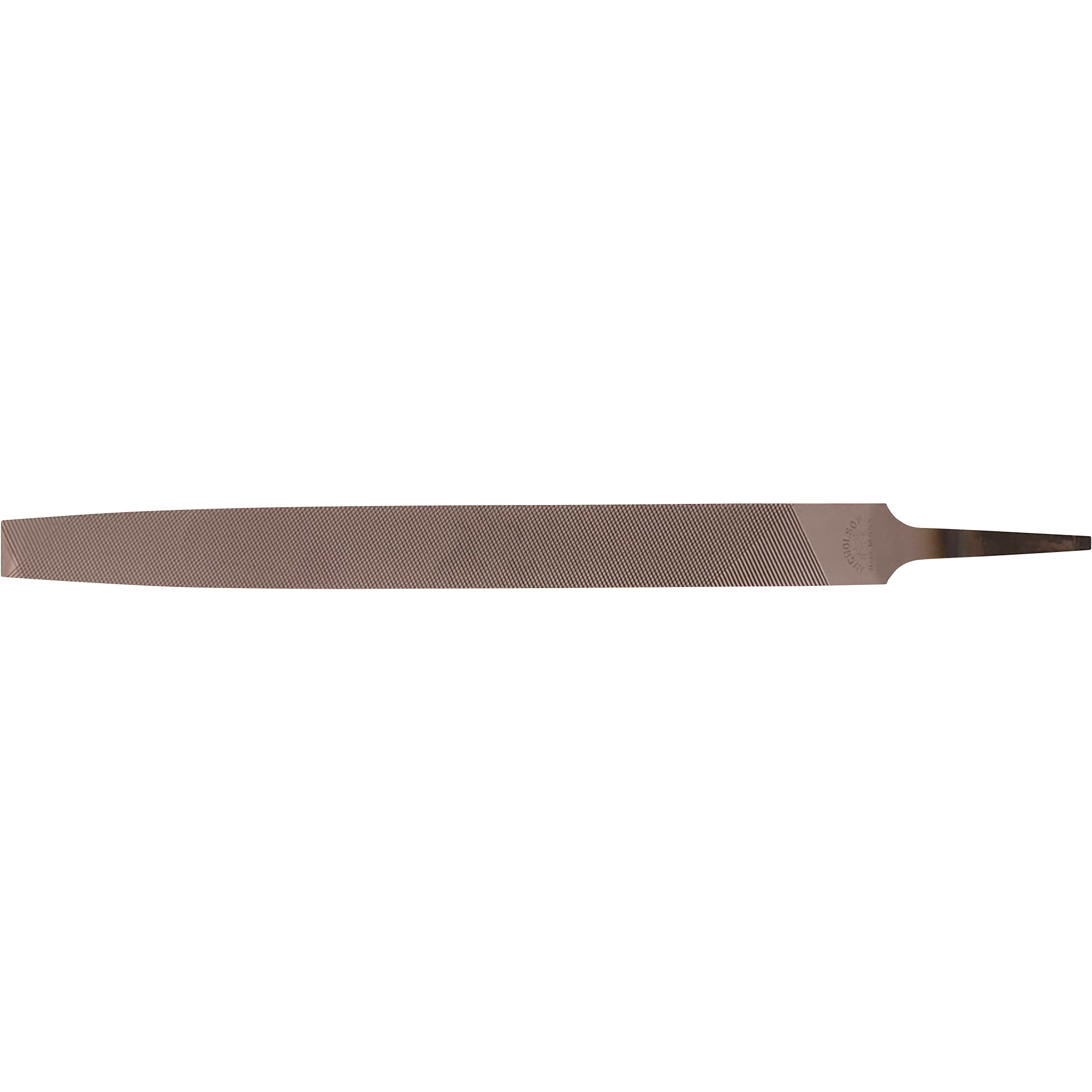 Nicholson Bastard Cut Mill File, 6in., Model# 21825N